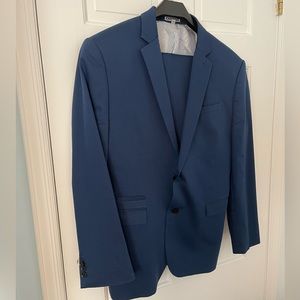 Express men’s blue suit